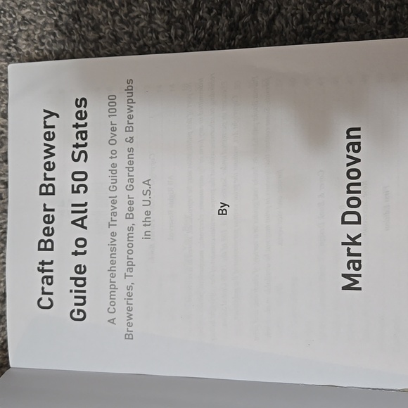 Craft Beer Brewery Guide To All 50 States, Used Condition does have torn cover - Picture 6 of 16